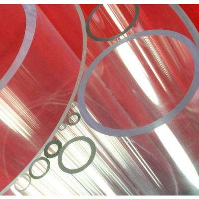 Clear Acrylic Tube 50mm OD 44mm ID (3mm Wall) x 1 metre length