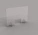 Clear Acrylic Medium Free Standing Protection Screen